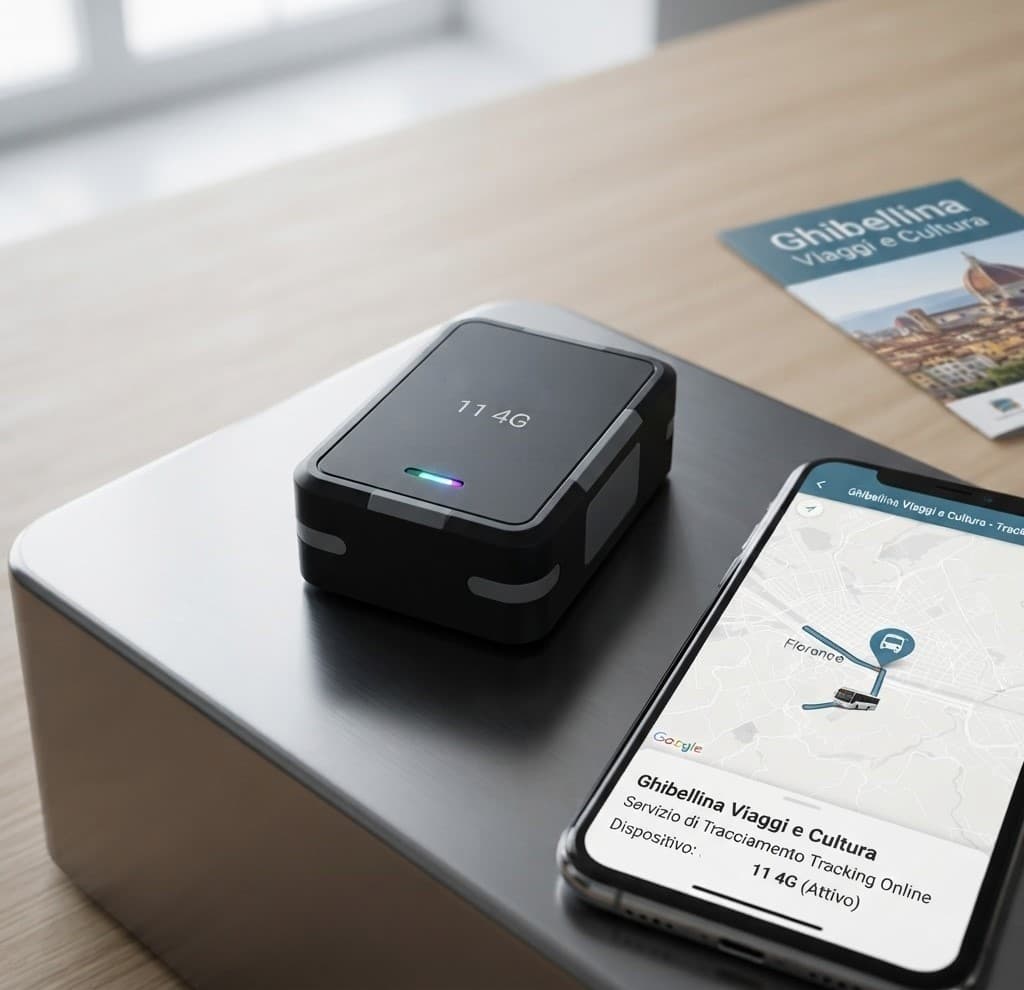 Dispositivo di tracciamento GPS del gruppo e app con la posizione in tempo reale
